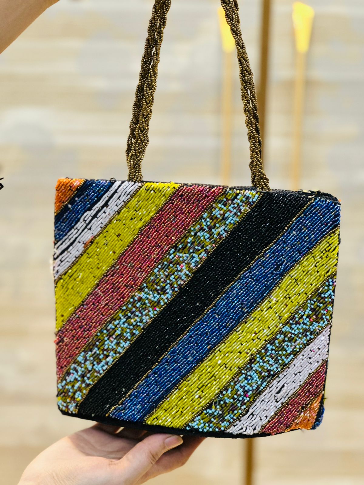 Handmade Beaded MultiColors Bags- 7 Designs