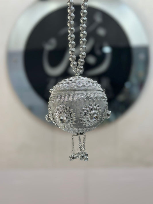 Luxury Silver Heer Collection Clutch- Design 5