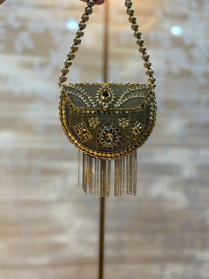 Luxury Golden Heer Collection Clutch- Design 2