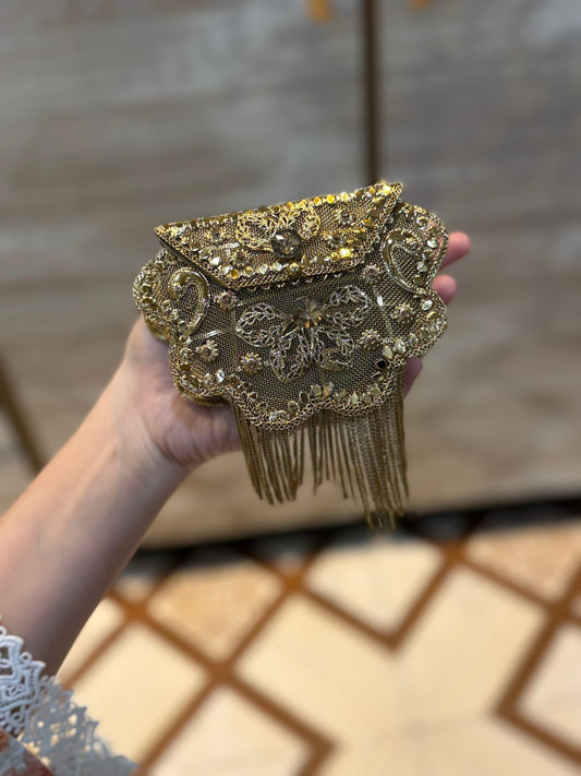 Luxury Golden Heer Collection Clutch- Design 7