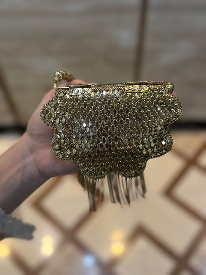 Luxury Golden Heer Collection Clutch- Design 7