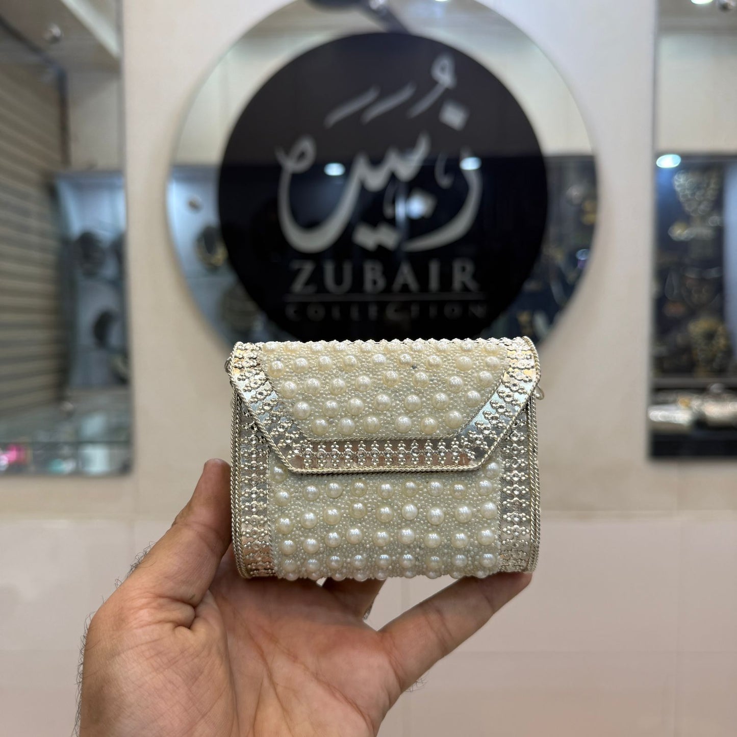 Handmade Pearl Clutch_Small Size