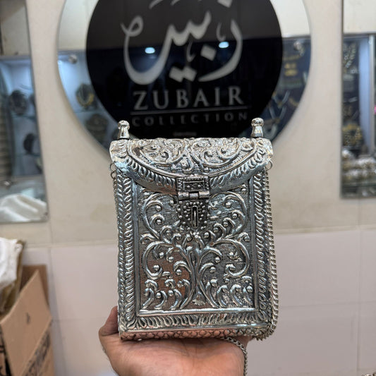 Indian Silver Metal Clutch_New Design