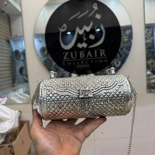 Indian Silver Metal Clutch_New Design