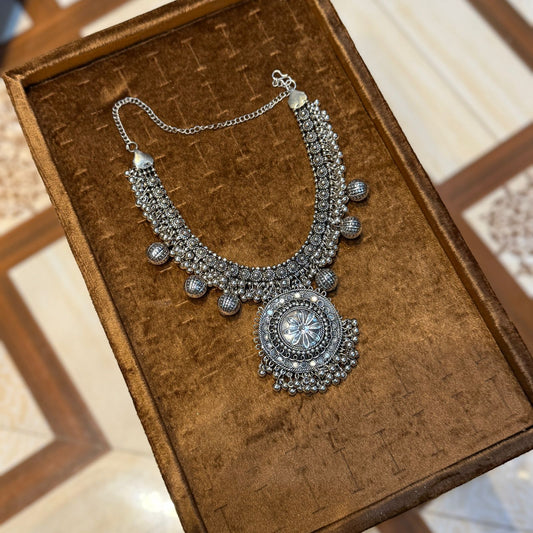 Indian Oxidized Mala_New Design