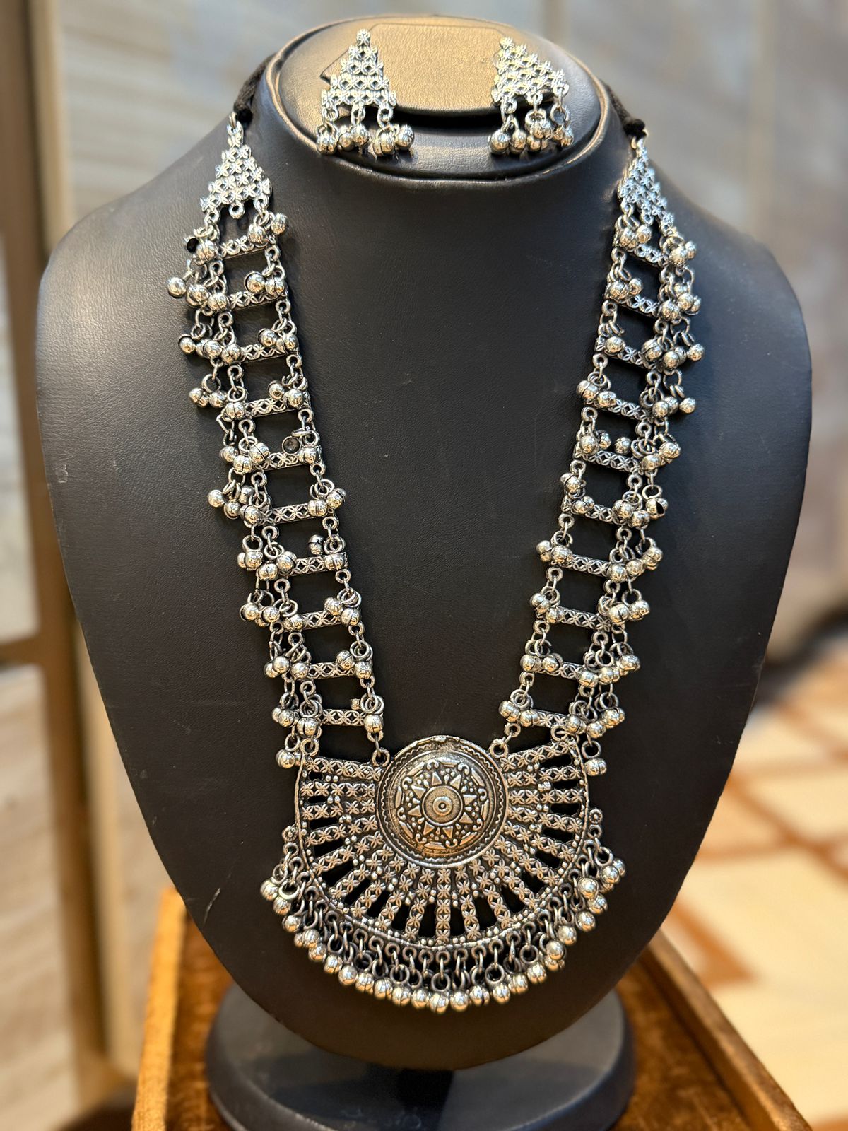 Indian Oxidize Necklace Set_NEW DESIGN