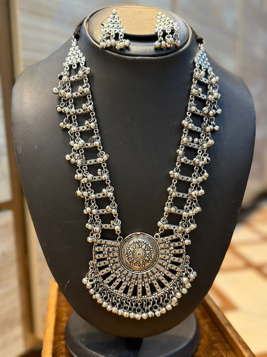 Indian Oxidize Necklace Set_NEW DESIGN