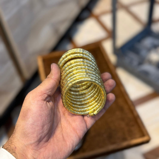 Spiral Bangels_Silver and Golden