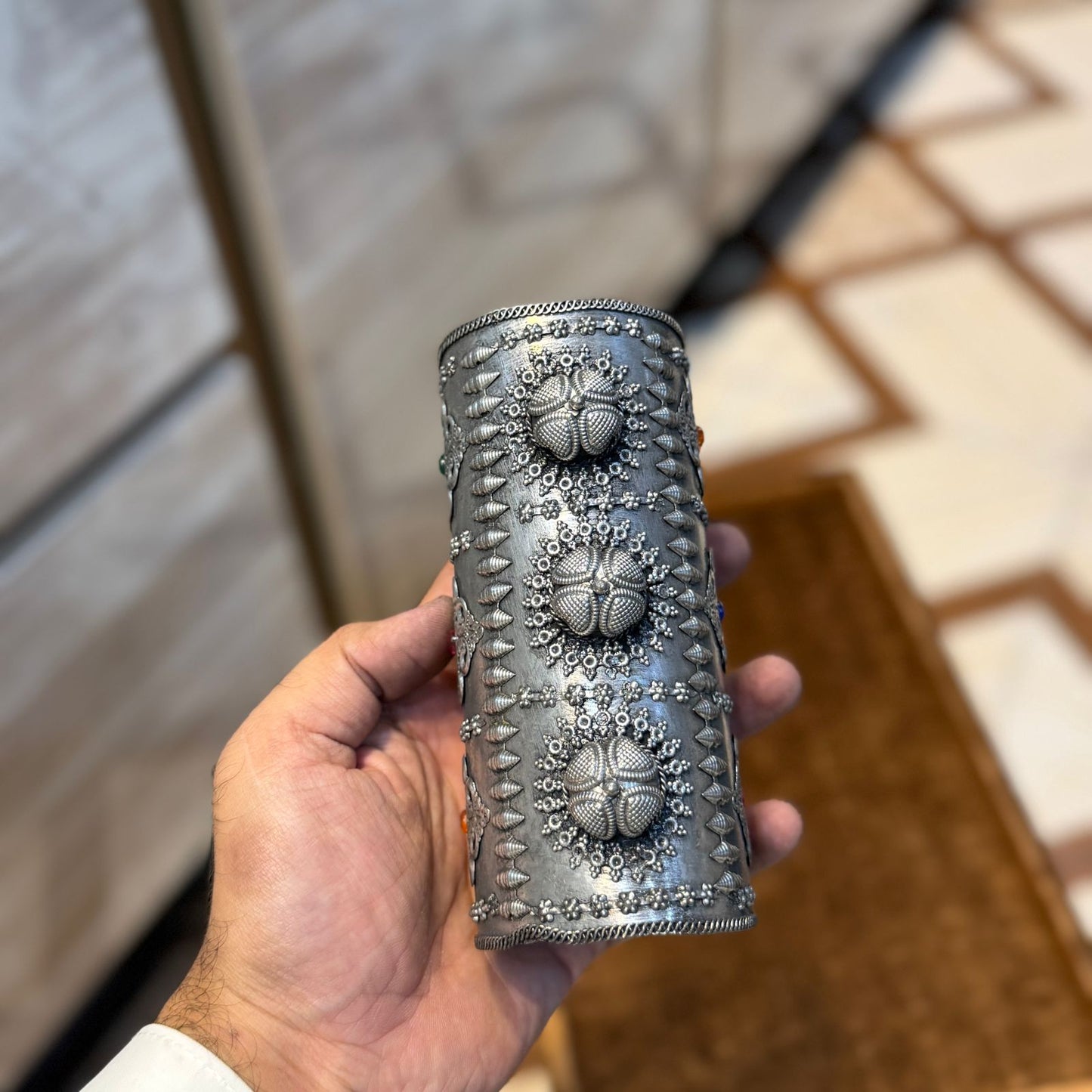 Large Oxidise Bangles_5 Design