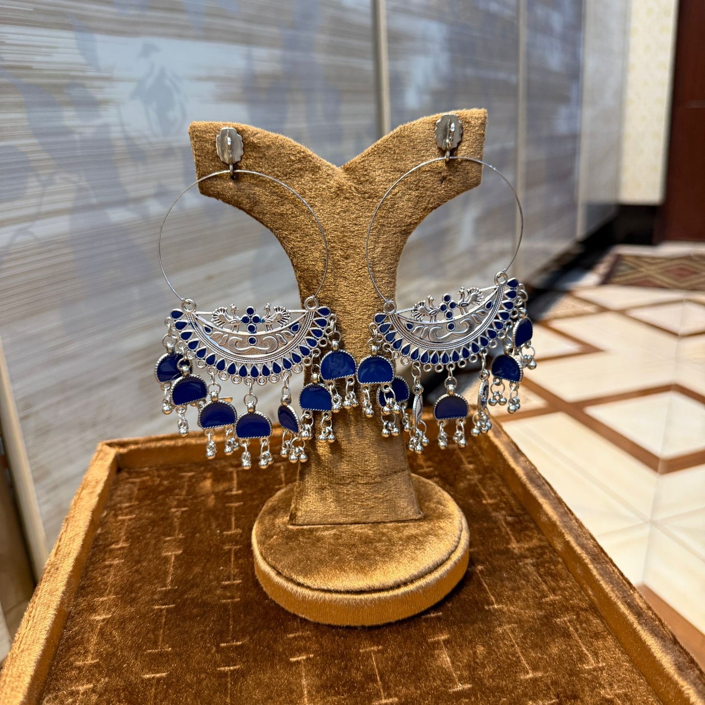 Indian Oxidized EarRings_6 Colour Variants