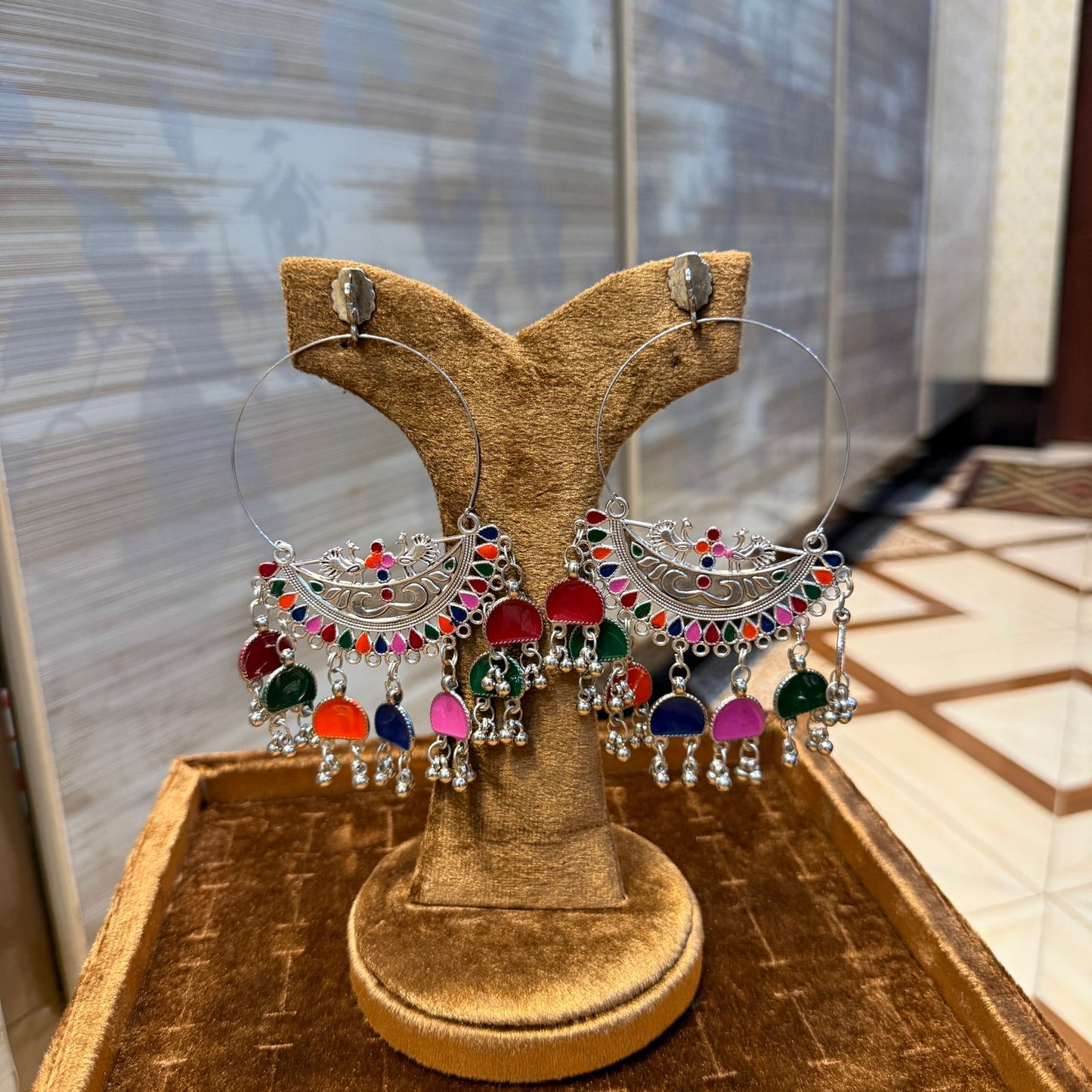 Indian Oxidized EarRings_6 Colour Variants