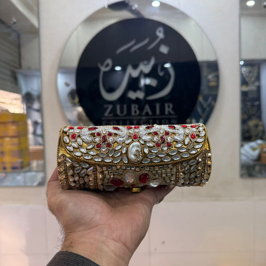 Luxury Kundan Clutch_Large Size