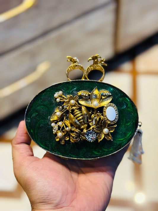 Turkish_Kundan Designer Clutch_Design 8