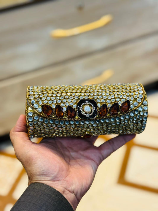 Turkish_Kundan Designer Clutch_Design 37