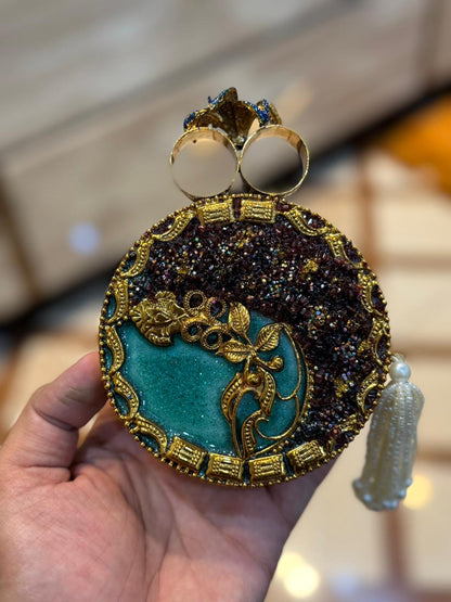 Turkish_Kundan Designer Clutch_Design 38