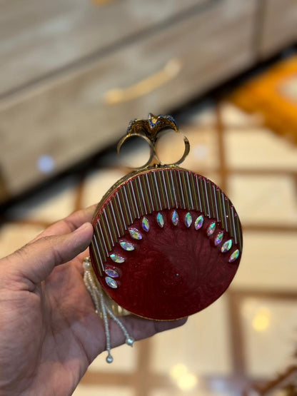 Turkish_Kundan Designer Clutch_Design 38