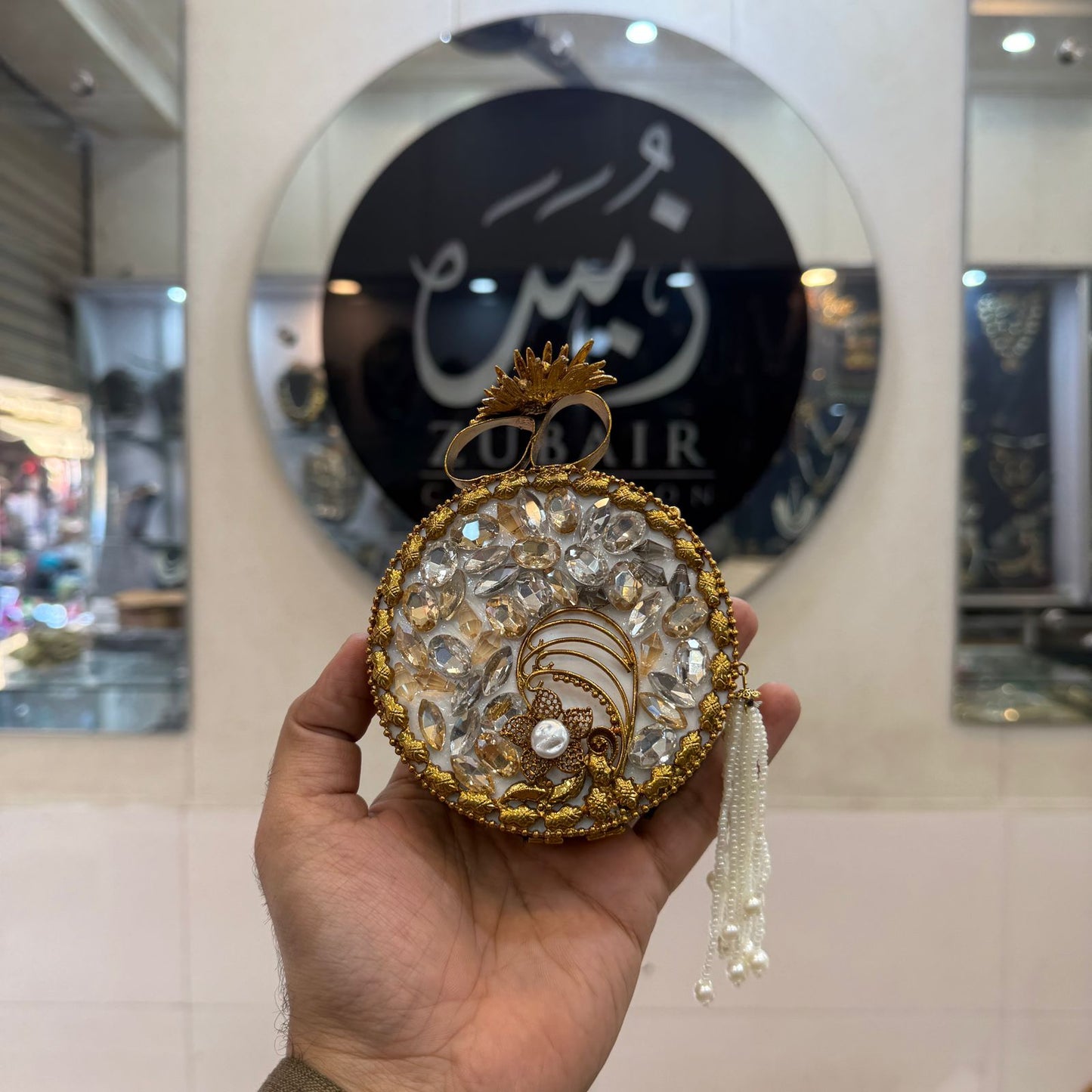 Turkish_Kundan Designer Clutch_New Design 27