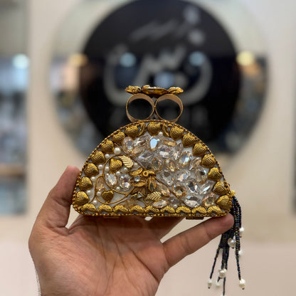 Turkish_Kundan Designer Clutch_New Design 30