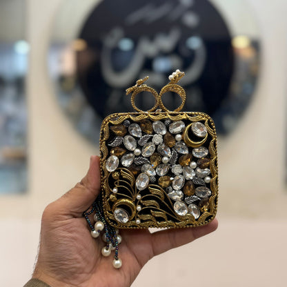 Turkish_Kundan Designer Clutch_New Design 31