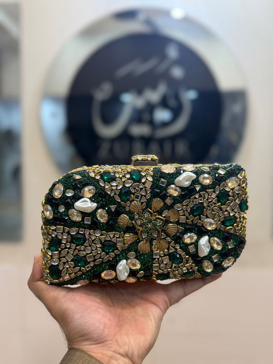 Turkish_Kundan Designer Clutch_Design 14