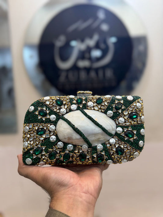 Turkish_Kundan Designer Clutch_Design 15