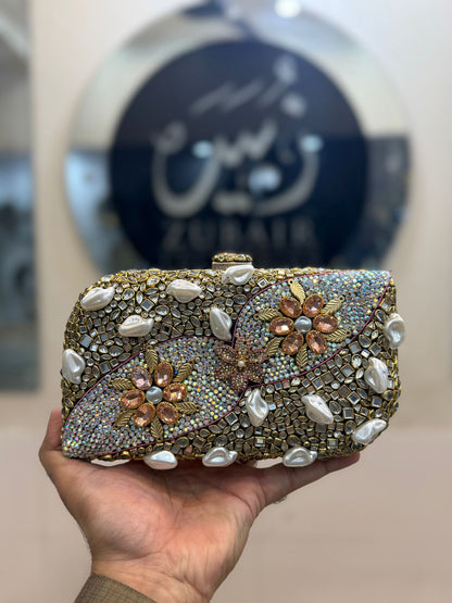 Turkish_Kundan Designer Clutch_Design 16