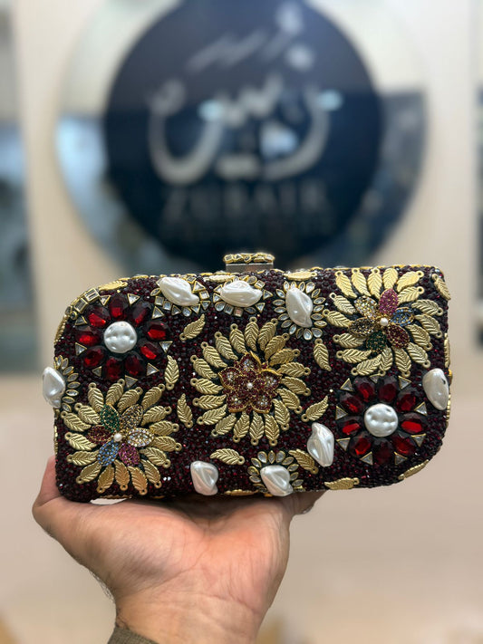 Turkish_Kundan Designer Clutch_Design 23