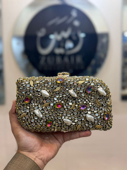 Turkish_Kundan Designer Clutch_Design 25