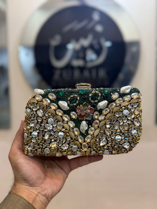 Turkish_Kundan Designer Clutch_Design 26