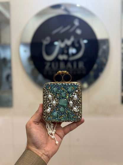 Turkish_Kundan Designer Clutch_Design 33