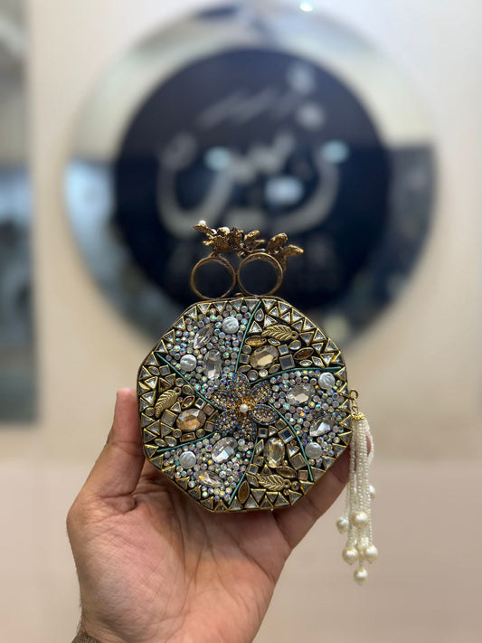 Turkish_Kundan Designer Clutch_Design 35