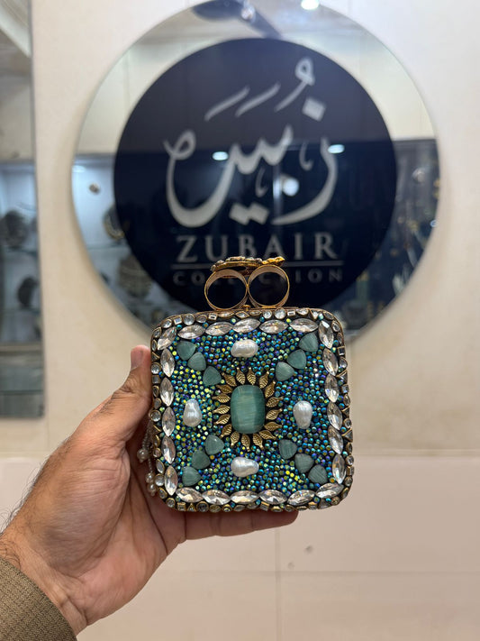 Turkish_Kundan Designer Clutch_Design 39
