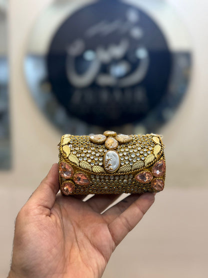 Turkish_Kundan Designer Small Dholki Clutch_Design 46