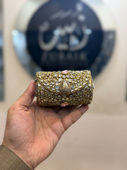 Turkish_Kundan Designer Small Dholki Clutch_Design 47