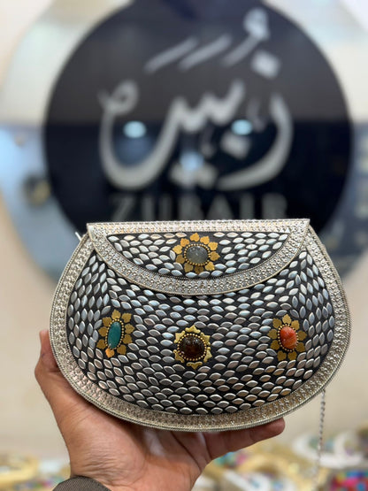 Indian Silver Clutch_Design 1