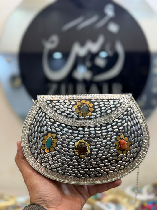 Indian Silver Clutch_Design 1