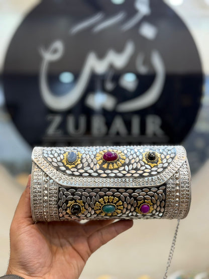 Indian Silver Dholki_Design 3