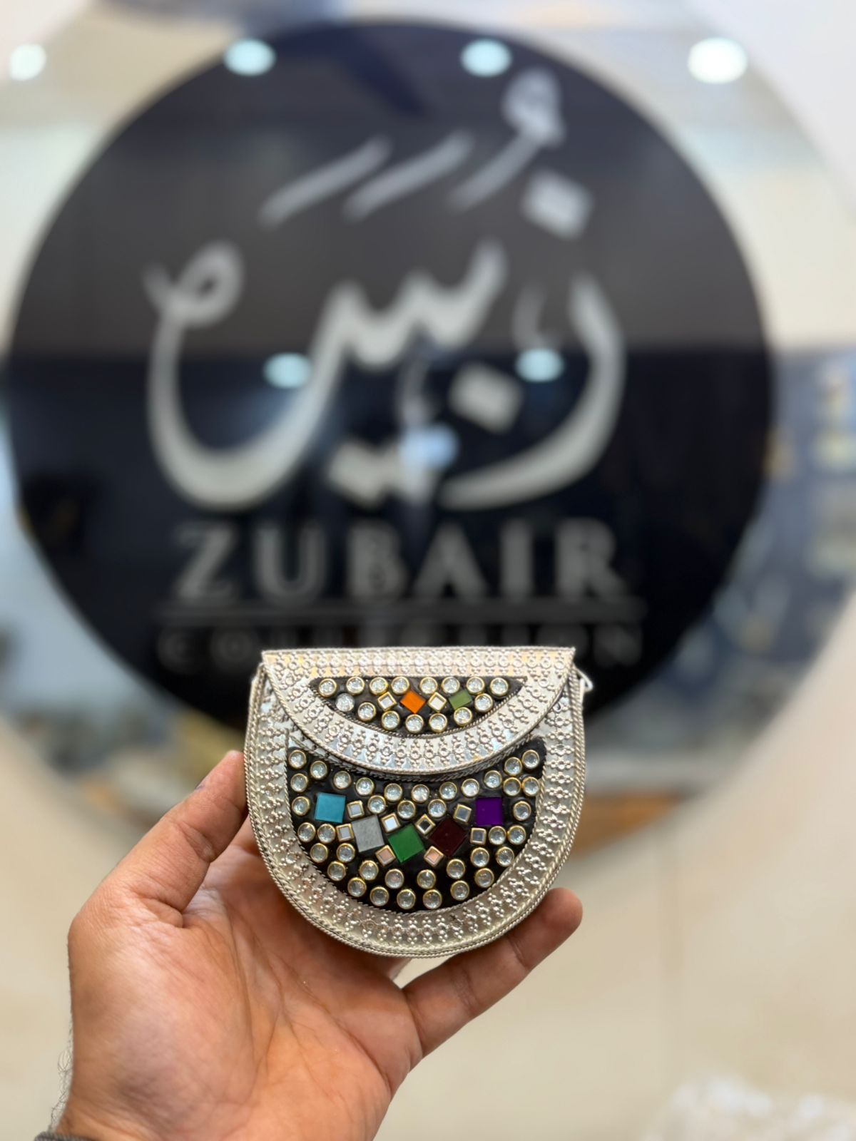 Stylish Indian Metal Clutch_Design 7