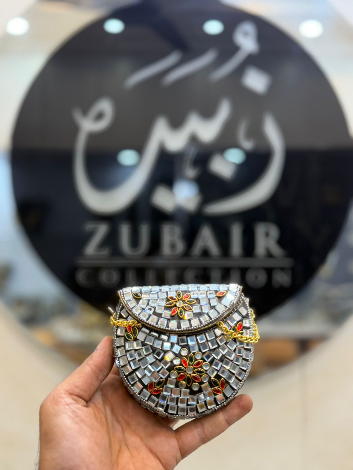 Stylish Indian Metal Clutch_Design 3