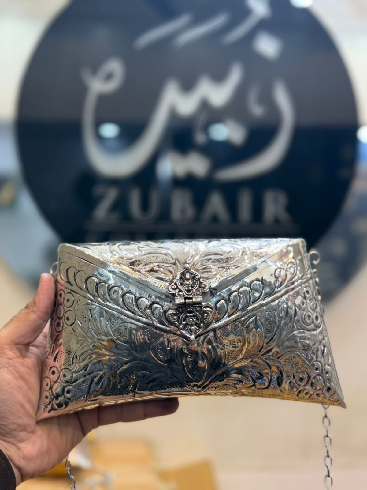 Handmade Indian Metal Clutch_Design 5