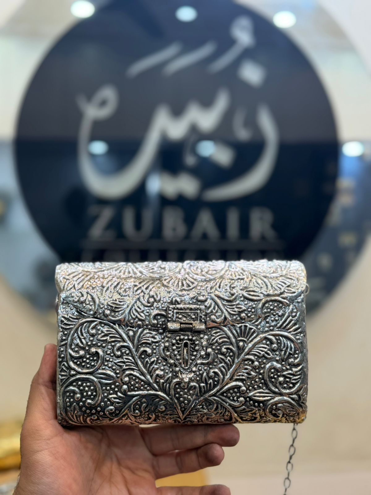 Handmade Indian Metal Clutch_Design 13