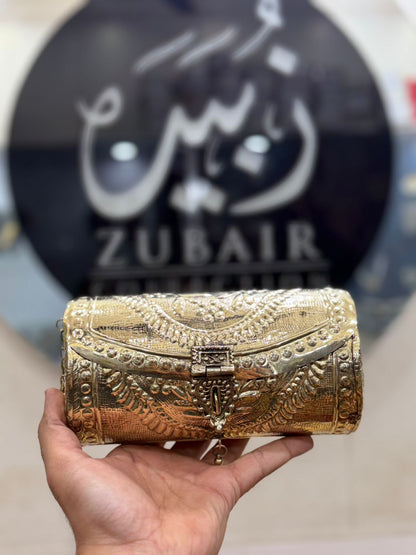 Handmade Indian Metal Clutch