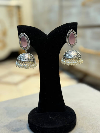 Stylish Kashmiri Oxidized Jhumkay_New Design 1
