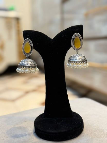 Stylish Kashmiri Oxidized Jhumkay_New Design 4