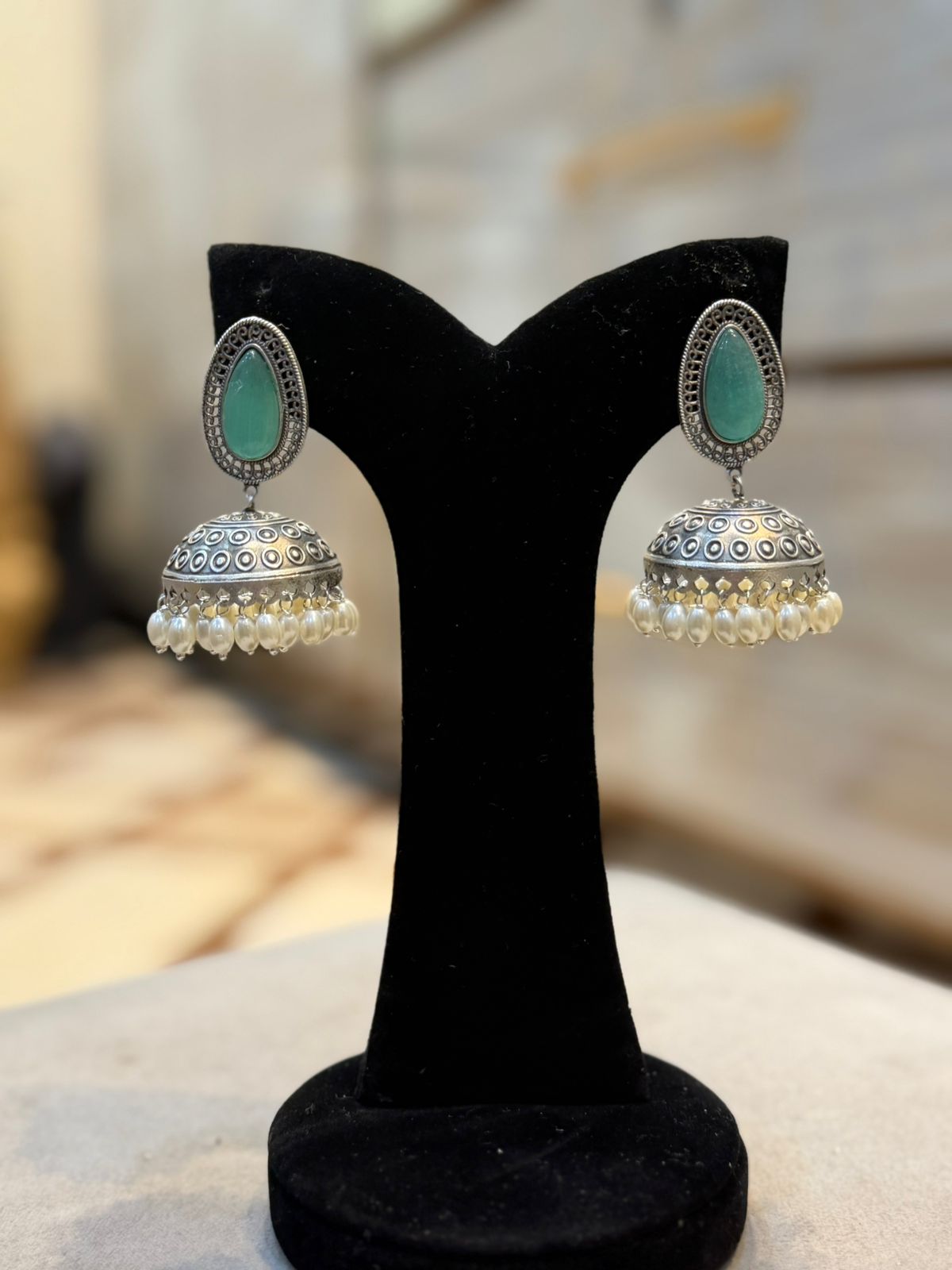 Stylish Kashmiri Oxidized Jhumkay_New Design 8