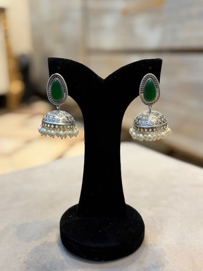Stylish Kashmiri Oxidized Jhumkay_New Design 13