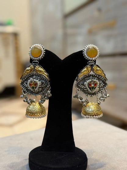 Stylish Kashmiri Oxidized Jhumkay_New Design 20