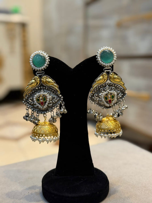 Stylish Kashmiri Oxidized Jhumkay_New Design 25
