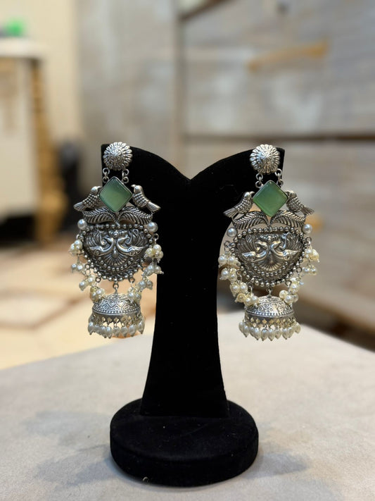 Stylish Kashmiri Oxidized Jhumkay_New Design 27