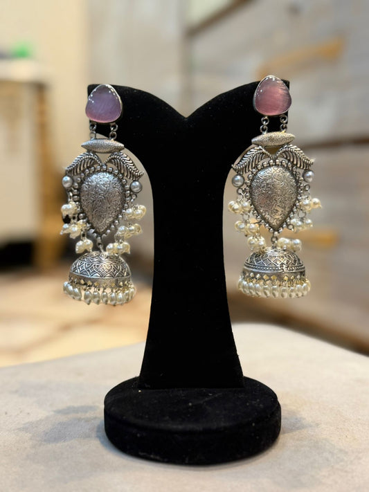 Stylish Kashmiri Oxidized Jhumkay_New Design 31